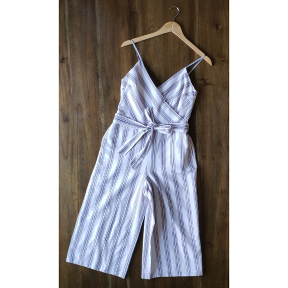 Banana Republic Linen Blend Crop Jumpsuit - Picture 4 of 12